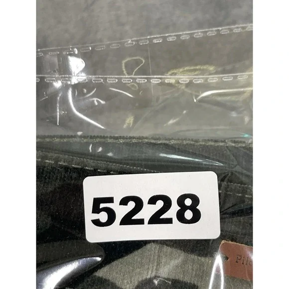 Pilcro By Anthropologie Corduroy Pants Womens 27 Petite Green Camo Skinny High - Picture 11 of 11